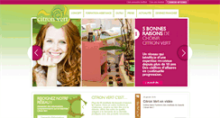 Desktop Screenshot of franchise.citron-vert.fr
